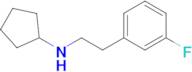 n-(3-Fluorophenethyl)cyclopentanamine