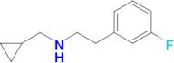 n-(Cyclopropylmethyl)-2-(3-fluorophenyl)ethan-1-amine