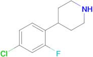 4-(4-Chloro-2-fluorophenyl)piperidine