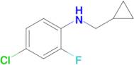 4-Chloro-N-(cyclopropylmethyl)-2-fluoroaniline