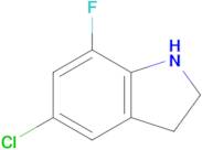 5-Chloro-7-fluoroindoline