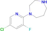 1-(5-Chloro-3-fluoropyridin-2-yl)-1,4-diazepane