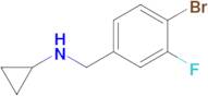 n-(4-Bromo-3-fluorobenzyl)cyclopropanamine