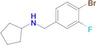 n-(4-Bromo-3-fluorobenzyl)cyclopentanamine