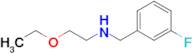 2-Ethoxy-N-(3-fluorobenzyl)ethan-1-amine