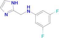 n-((1h-Imidazol-2-yl)methyl)-3,5-difluoroaniline