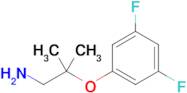 2-(3,5-Difluorophenoxy)-2-methylpropan-1-amine