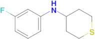 n-(3-Fluorophenyl)tetrahydro-2h-thiopyran-4-amine