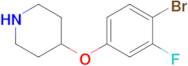 4-(4-Bromo-3-fluorophenoxy)piperidine