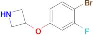 3-(4-Bromo-3-fluorophenoxy)azetidine