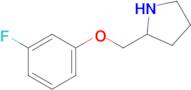 2-((3-Fluorophenoxy)methyl)pyrrolidine