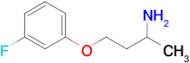 4-(3-Fluorophenoxy)butan-2-amine