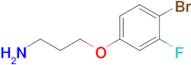 3-(4-Bromo-3-fluorophenoxy)propan-1-amine