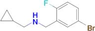 n-(5-Bromo-2-fluorobenzyl)-1-cyclopropylmethanamine