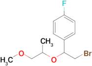 1-(2-Bromo-1-((1-methoxypropan-2-yl)oxy)ethyl)-4-fluorobenzene