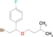 1-(2-Bromo-1-(isopentyloxy)ethyl)-4-fluorobenzene