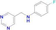 4-Fluoro-N-(pyrimidin-5-ylmethyl)aniline