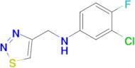 n-((1,2,3-Thiadiazol-4-yl)methyl)-3-chloro-4-fluoroaniline