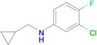 3-Chloro-N-(cyclopropylmethyl)-4-fluoroaniline