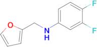 3,4-Difluoro-N-(furan-2-ylmethyl)aniline