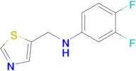 3,4-Difluoro-N-(thiazol-5-ylmethyl)aniline