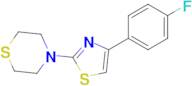 4-(4-(4-Fluorophenyl)thiazol-2-yl)thiomorpholine