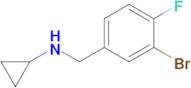 n-(3-Bromo-4-fluorobenzyl)cyclopropanamine