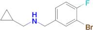 n-(3-Bromo-4-fluorobenzyl)-1-cyclopropylmethanamine