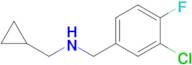 n-(3-Chloro-4-fluorobenzyl)-1-cyclopropylmethanamine