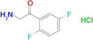 2-Amino-1-(2,5-difluorophenyl)ethan-1-one hydrochloride