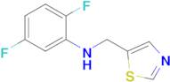 2,5-Difluoro-N-(thiazol-5-ylmethyl)aniline