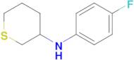 n-(4-Fluorophenyl)tetrahydro-2h-thiopyran-3-amine