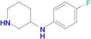 n-(4-Fluorophenyl)piperidin-3-amine