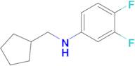 n-(Cyclopentylmethyl)-3,4-difluoroaniline