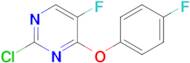 2-Chloro-5-fluoro-4-(4-fluorophenoxy)pyrimidine