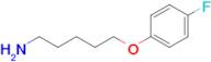 5-(4-Fluorophenoxy)pentan-1-amine