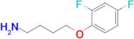 4-(2,4-Difluorophenoxy)butan-1-amine