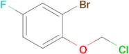 2-Bromo-1-(chloromethoxy)-4-fluorobenzene