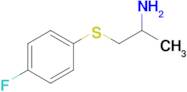 1-((4-Fluorophenyl)thio)propan-2-amine