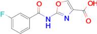 2-(3-Fluorobenzamido)oxazole-4-carboxylic acid