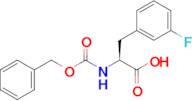 (S)-2-(((Benzyloxy)carbonyl)amino)-3-(3-fluorophenyl)propanoic acid