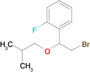 1-(2-Bromo-1-isobutoxyethyl)-2-fluorobenzene