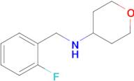 n-(2-Fluorobenzyl)tetrahydro-2h-pyran-4-amine