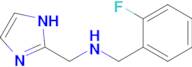 n-((1h-Imidazol-2-yl)methyl)-1-(2-fluorophenyl)methanamine