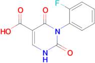 3-(2-Fluorophenyl)-2,4-dioxo-1,2,3,4-tetrahydropyrimidine-5-carboxylic acid