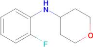 n-(2-Fluorophenyl)tetrahydro-2h-pyran-4-amine