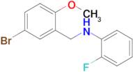 n-(5-Bromo-2-methoxybenzyl)-2-fluoroaniline