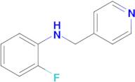 2-Fluoro-N-(pyridin-4-ylmethyl)aniline