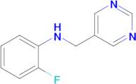 2-Fluoro-N-(pyrimidin-5-ylmethyl)aniline