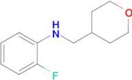 2-Fluoro-N-((tetrahydro-2h-pyran-4-yl)methyl)aniline